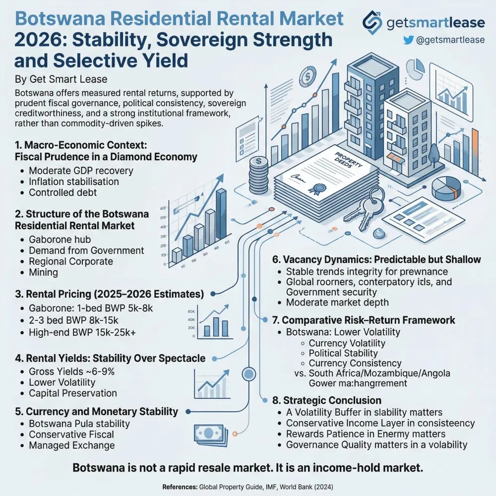 Botswana Residential Rental Market 2026: Stability, Sovereign Strength and Selective Yield