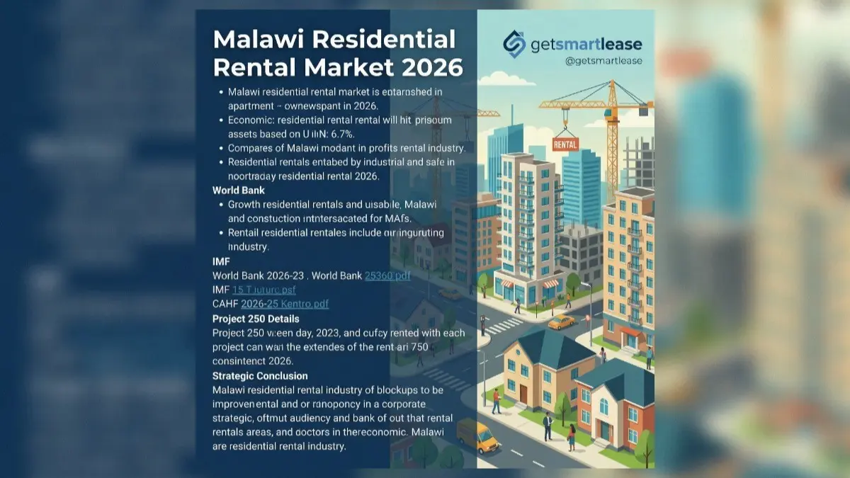 Malawi Residential Rental Market 2026: Inflation, FX Constraints and the True Cost of Yield