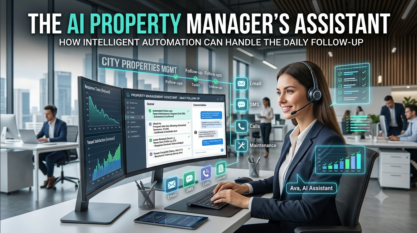 The AI Property Manager’s Assistant: How Intelligent Automation Can Handle the Daily Follow-Up